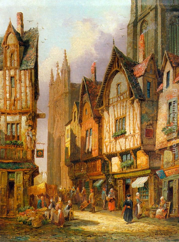 Henry Thomas Schafer Lisieux, Normandy